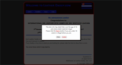 Desktop Screenshot of leather-daddy.com